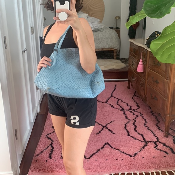 BOTTEGA VENETA Baby Blue Dumpling Purse - Picture 8 of 9